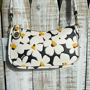 Coach Swinger 20 Floral Print Shoulder Mini Bag NWT